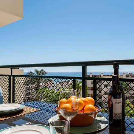 Albufeira-sea View/pool Casa Sara Linnea 1bedroom Lägenhet *