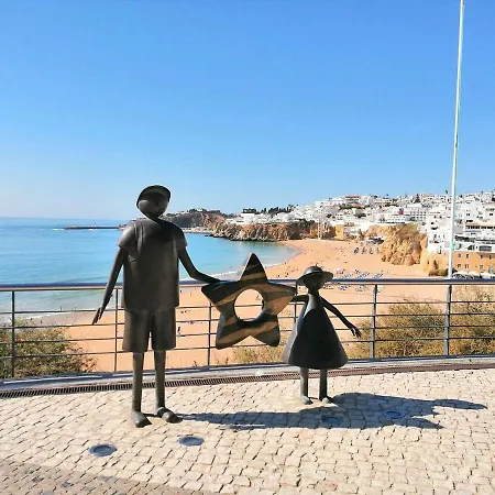 アパート Albufeira-sea View/pool Casa Sara Linnea 1bedroom アルブフェイラ